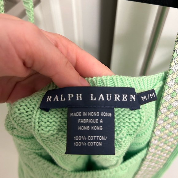 BUNDLE PRISTINE VTG RALPH LAUREN TOP & VINEYARD VINES BELT - Picture 7 of 7